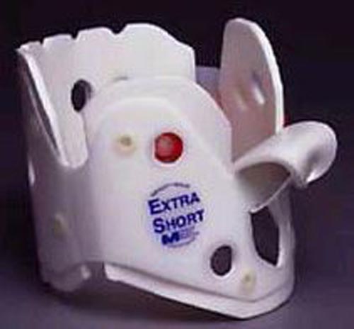 Tall Extrication Collar - One-Piece Emergency Neck Support with Trachea Opening