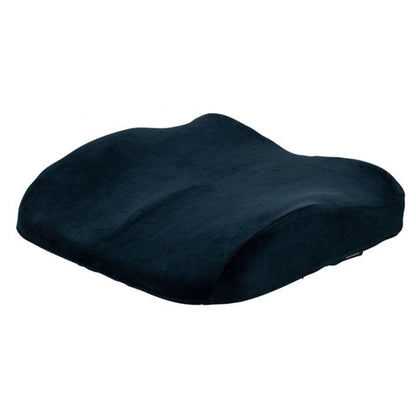 ObusForme 2-in-1 Sit-Back Cushion – Convertible Lumbar & Seat Support, Contoured Memory-Foam Relief, Portable for Office, Car & Home (Black)