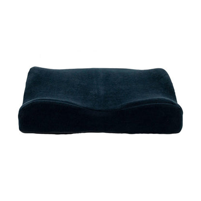 ObusForme 2-in-1 Sit-Back Cushion – Convertible Lumbar & Seat Support, Contoured Memory-Foam Relief, Portable for Office, Car & Home (Black)