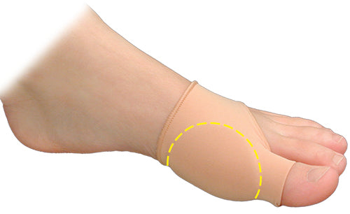 Bunion Relief Gel Pad for Dress Shoes - Large/X-Large - Thin, Soft, 1 Count