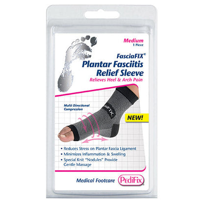FasciaFix Plantar Fasciitis Relief Compression Sleeve - Small - Pack of 1