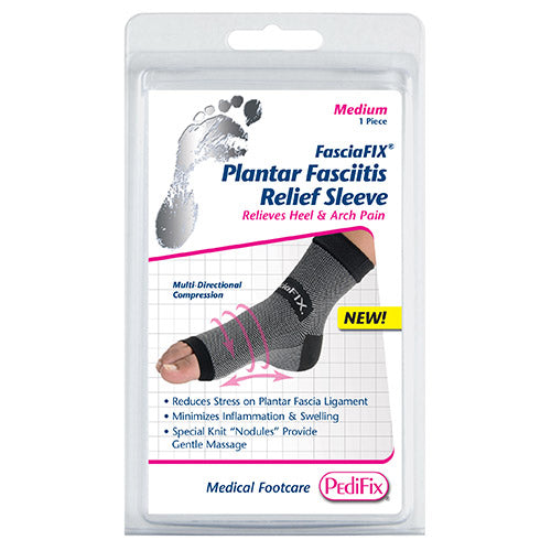 FasciaFix Plantar Fasciitis Relief Compression Sleeve - Small - Pack of 1