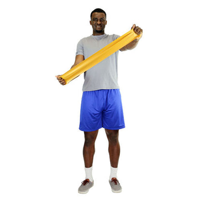 CanDo Gold XXX-Heavy Resistance Band - 25 Yard Dispenser - Rehabilitation & Strength Training