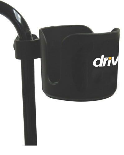 Wheelchair Cup Holder for Walker, Universal Drink Holder with Adjustable Clamp