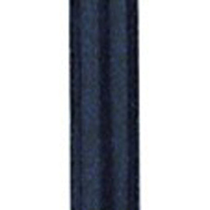 Offset Aluminum Cane with Gel Grip, Adjustable Height, Wrist Strap, Black