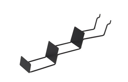 Cane Rack for Retail Displays - Black, Holds 9 Canes - Slat Wall & Peg Board Compatible - CS/2