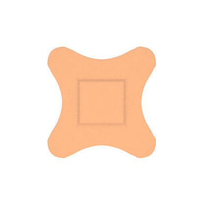 Flexible Fabric Bandages 3 x 3 Inch, Wing Design, 50 Count Box - Latex-Free Wound Protection