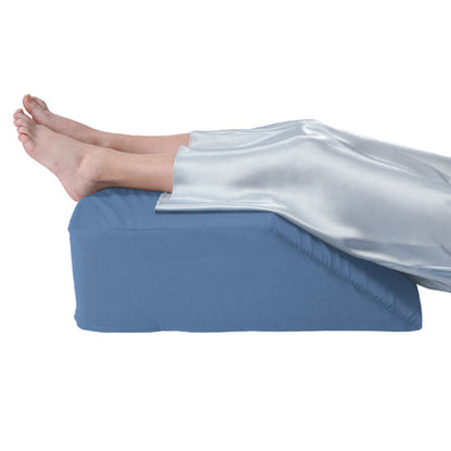 Alex Orthopedic Leg Wedge 10-Inch Blue - Elevated Leg Support for Swelling Relief