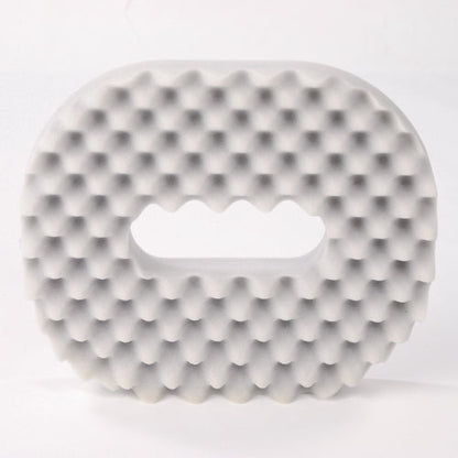 Alex Orthopedic 18 Inch Navy Donut Cushion - Convoluted Foam Tailbone Cushion for Pressure Relief