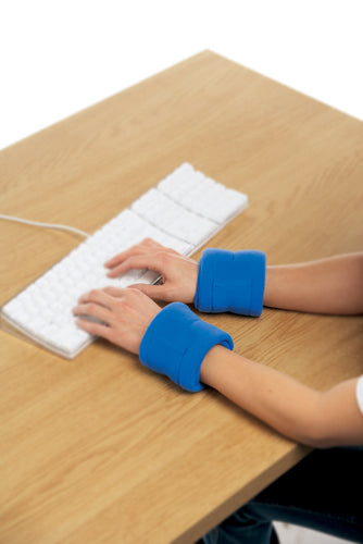 Hot & Cold Small Joint Wraps (14.5" L x 3" W), Reusable, Pk/2 for Arthritis, Sprains & Carpal Tunnel Relief