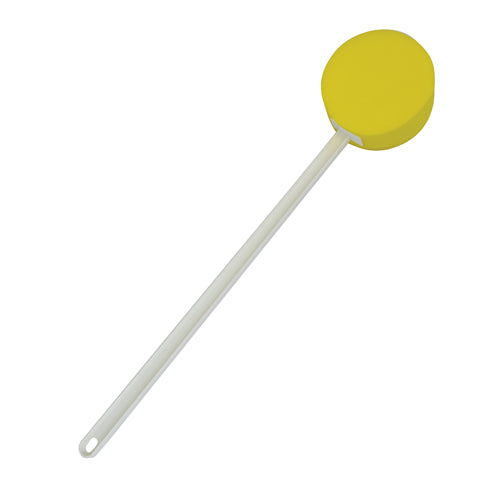 Long Handle Sponge for Bathing - Round Foam Applicator for Sensitive Skin