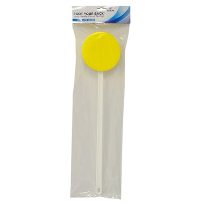 Long Handle Sponge for Bathing - Round Foam Applicator for Sensitive Skin
