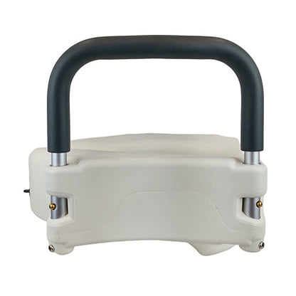 Blue Jay 5 Inch Raised Toilet Seat with Padded Arms and Secure Lock - Standard & Elongated Toilets