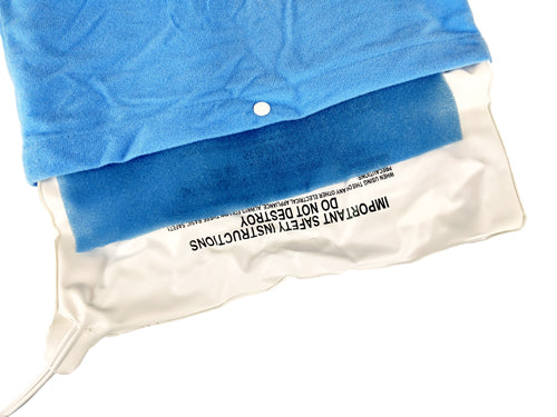 Heating Pad 12 x 15 Moist/Dry - 4 Heat Settings, Auto-Off - for Pain Relief