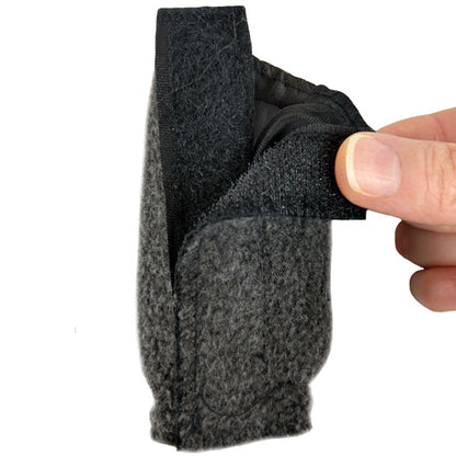 Soft n' Plush Crutch Pads and Hand Grips Set - Gray, Universal Fit