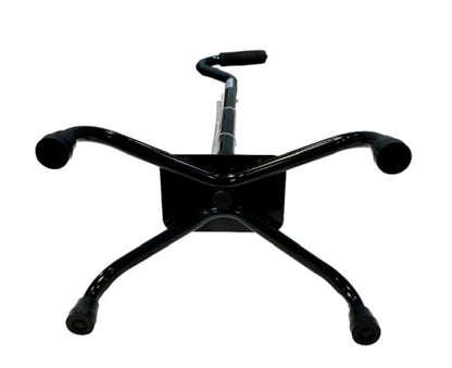 Blue Jay Quad Cane - Large Base, 300 lb Capacity, Ergonomic Grip, Black