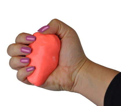 Squeeze 4 Strength 4 oz. Red Soft Hand Therapy Putty for Grip Strengthening