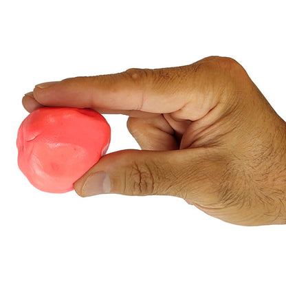 Squeeze 4 Strength 4 oz. Red Soft Hand Therapy Putty for Grip Strengthening