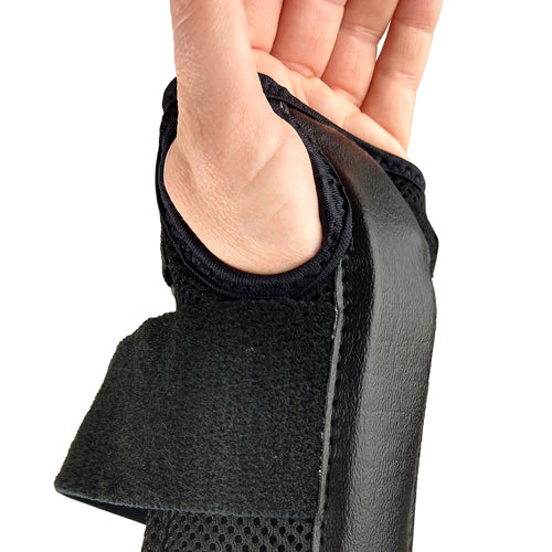 Blue Jay Dlx Carpal Tunnel Wrist Brace - Left Hand, Black, Small/Medium