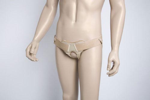 Hernia Support Belt for Men & Women - Small 27.5-31.5" - Adjustable Inguinal Hernia Truss