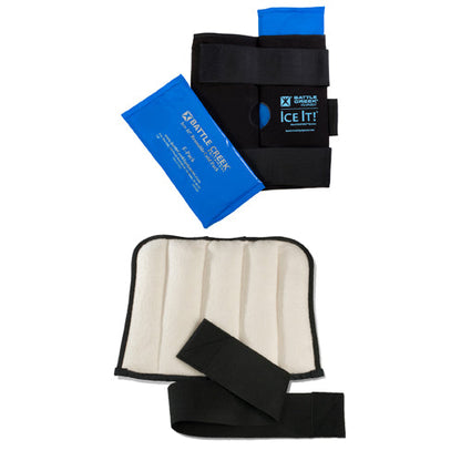 Knee Pain Relief Kit - Hot & Cold Therapy Wrap for Sprains, Swelling, Arthritis