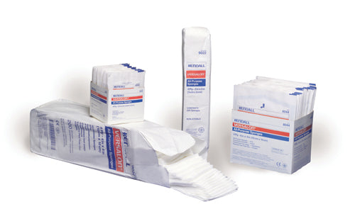 Versalon 4 x 4 Gauze Sponges, 4-Ply, Non-Sterile, 200 Count Pack - Lint-Free Wound Care