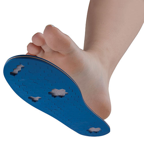 PressureOFF Customizable Sys7 Insole Retach Pegs - Med Left - Plantar Relief - Women's 10/Men's 9