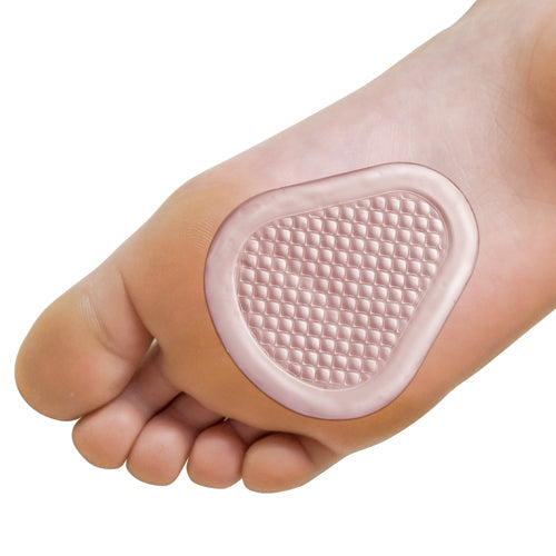 Pedi-GEL Ball-of-Foot Cushions - Washable & Reusable Metatarsal Pads 2-Pack