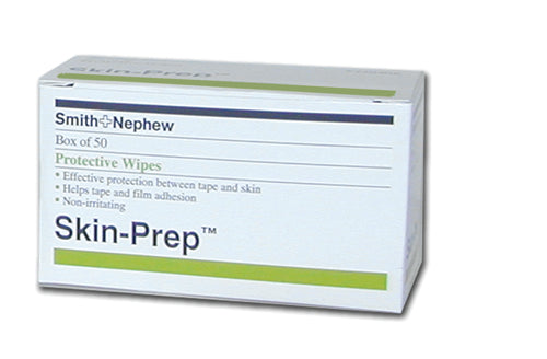 Skinprep Protective Barrier Wipes - Skin Protection from Adhesives & Body Fluids Bx/50