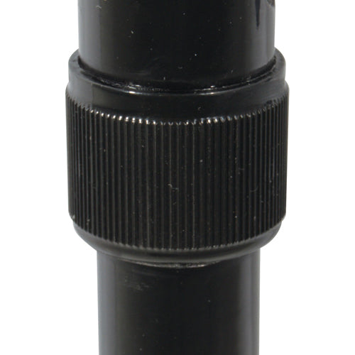 Deluxe Silver Adjustable Offset Cane with Comfort Grip & Wrist Strap