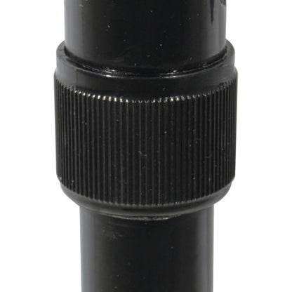 Deluxe Silver Adjustable Offset Cane with Comfort Grip & Wrist Strap