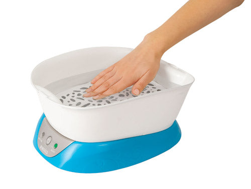 Paraffin Wax Bath ParaSpa Plus - 4 lb Capacity with 3 lbs Hypoallergenic Wax & 30 Liners - 9.33 lbs