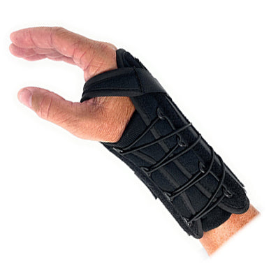 Universal Wrist Brace - Left Hand - Adjustable Support for Carpal Tunnel, Sprains, Strains & Tendonitis