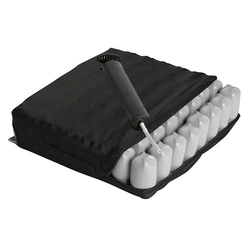 Balanced Aire Adjustable Air Cushion, 16x16x4, for Wheelchair Pressure Relief