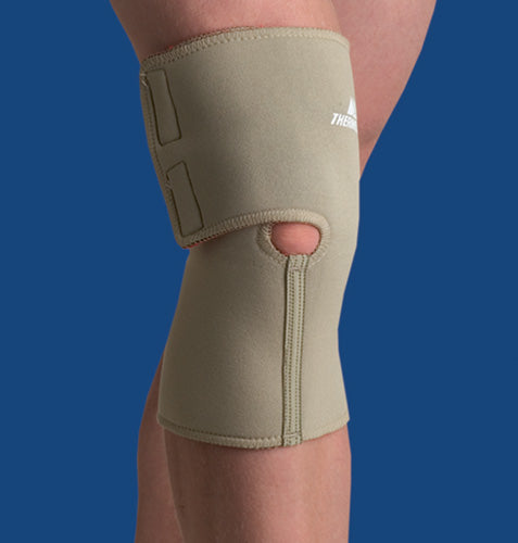 Thermoskin Knee Support for Arthritis - Beige, Large, Adjustable Compression