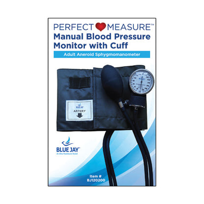 Perfect Measure Manual Blood Pressure Kit with Universal Cuff - Blue Jay