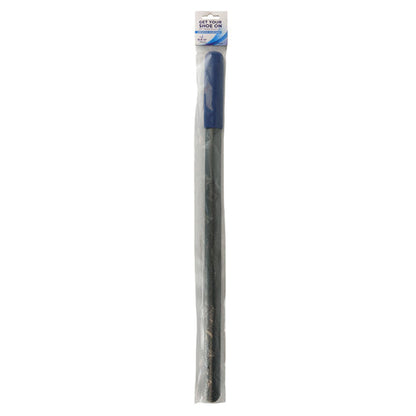 24" Long Metal Shoehorn - Extra Long Handled Steel Shoe Horn for Easy Shoe Wearing