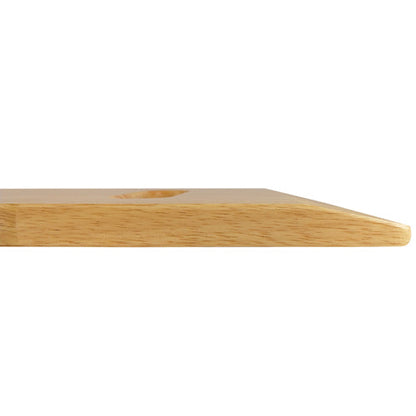 600 lb Capacity Transfer Board with Two Hand Cutouts - 10 x 32 Inch Hardwood Slide Board