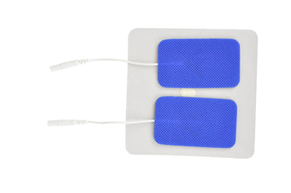 Blue Jay Reusable TENS Unit Electrodes - 1.5 x 2.5 Inch Rectangle, 4-Pack
