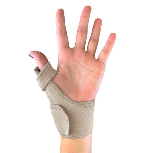 Blue Jay Beige Thumb Support Brace with Stabilizing Stay - SM/MD for Left or Right Hand