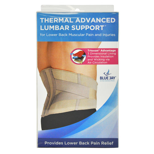 Blue Jay Lumbar Support - Medium 32-35.5 Inch Waist - Pain Relief & Compression