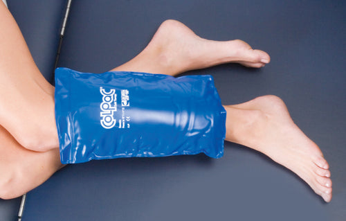 Colpac Half Size Cold Pack - 7.5 x 11 Inch Vinyl - Reusable Gel Ice Pack for Pain Relief