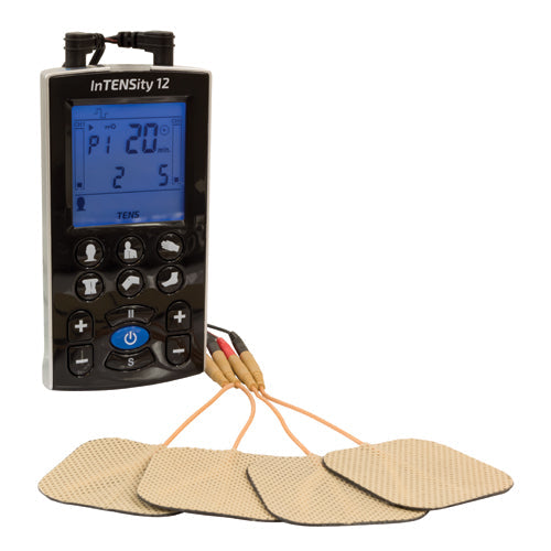 InTENSity 12 TENS Unit - Portable Electrotherapy Device for Pain Relief