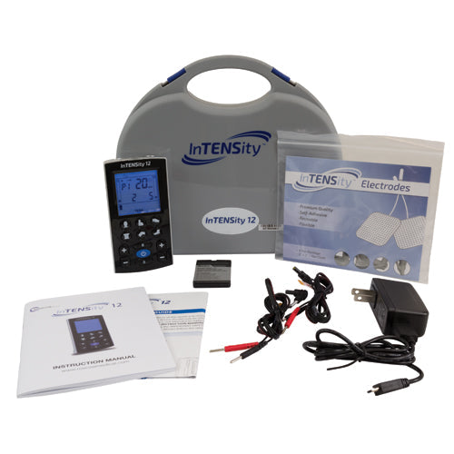 InTENSity 12 TENS Unit - Portable Electrotherapy Device for Pain Relief
