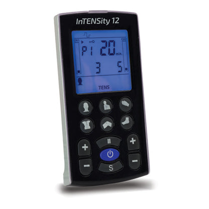 InTENSity 12 TENS Unit - Portable Electrotherapy Device for Pain Relief