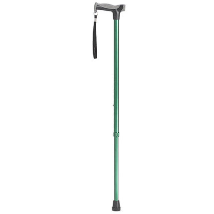 Comfort Grip Aluminum Cane Adjustable 30-39" | 300lb | Forest Green Color