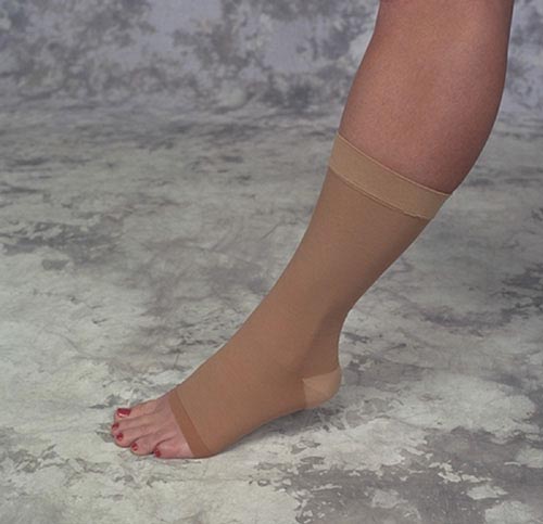 Nylon Two-Way Stretch Ankle Brace Large - Lightweight Ankle Support for Men & Women
