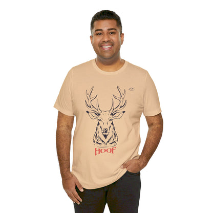 TS-032ML-24 Mule Deer T-Shirt Wildlife Art Mule Deer Design