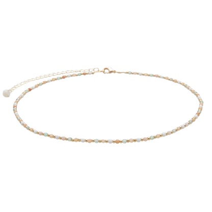 Good Fortune + Growth 2mm Necklace + Layered Bracelet Set