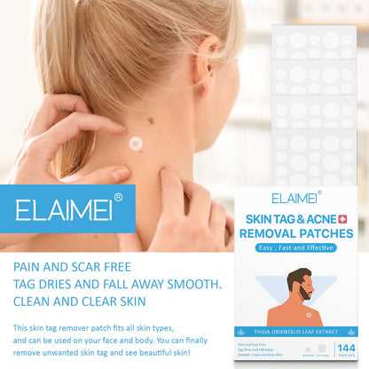 New Skin Tag Remover Patches Skin Tag Remover Pads Covers Conceals Skin Tags Mole Wart Removal Patches Fast Deliver